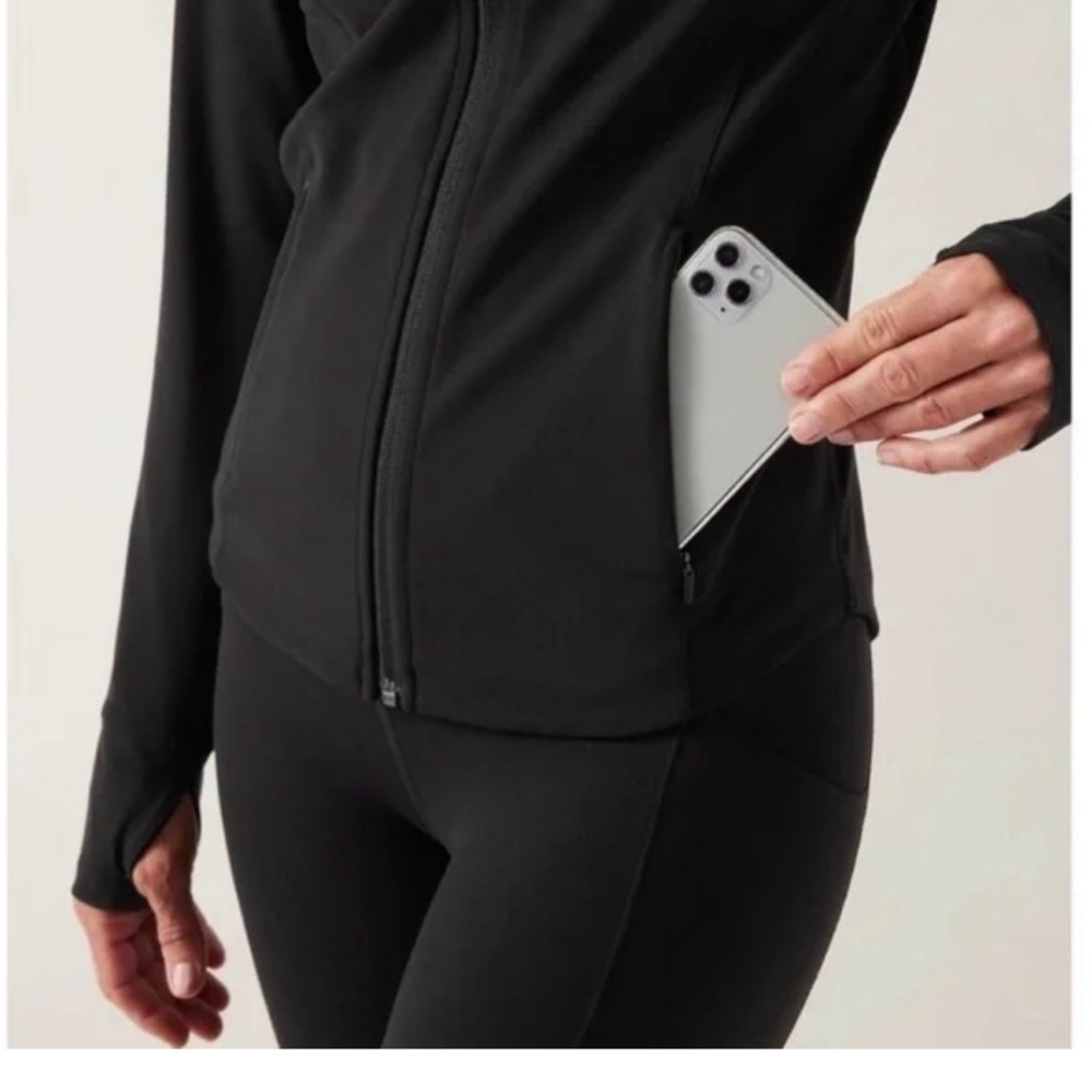 Athleta Salutation Jacket Black - image 4